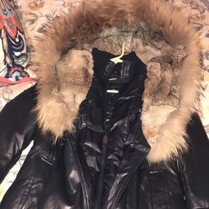 RUDSAK LAMB LEATHER DOWN JACKET